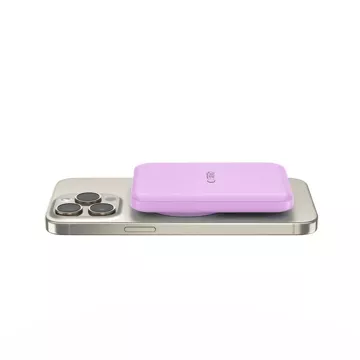 Magnetische Powerbank PB10 Lifemag Magsafe Power Bank 5000mah Lila