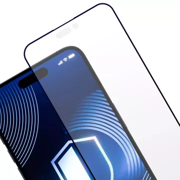 Mattes gehärtetes Glas für Apple iPhone 16 Pro Max 3mk HardGlass Matt Max verbesserter Bildschirmschutz 9H