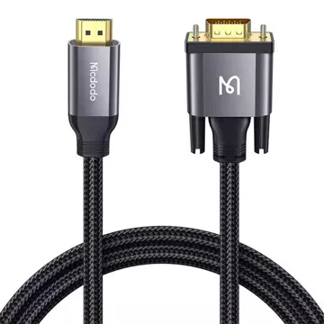 Mcdodo CA-7770 HDMI zu VGA Adapter, 2m (schwarz)