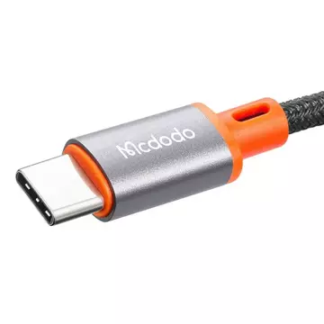 Mcdodo CA-900 USB-C-zu-3,5-mm-AUX-Miniklinkenkabel, 1,8 m (schwarz)