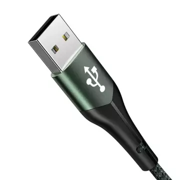 Mcdodo Magnificence CA-7961 LED USB auf USB-C Kabel, 1m (grün)