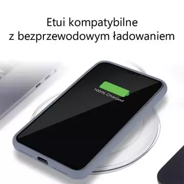 Mercury Silikon-Handyhülle für iPhone 13 Mini Lavendel/Lavendelgrau