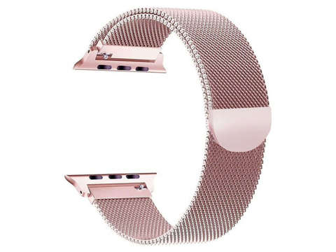 Milanese Armband Alogy Armband für Apple Watch 38/40 / 41mm rosa