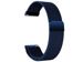 Milanese Armband Alogy Armband für Gear S3/ Watch 46mm 25.2cm marineblau (22mm)