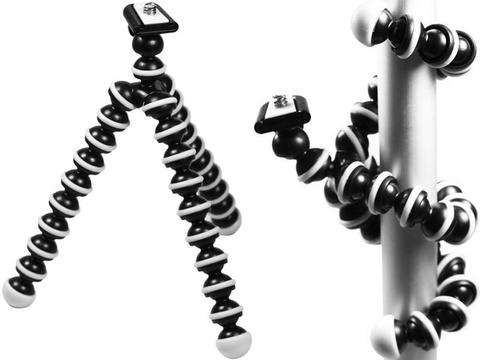 Mini Gorilla Kugelstativ flexibel für Kameras und 1/4 Kameras