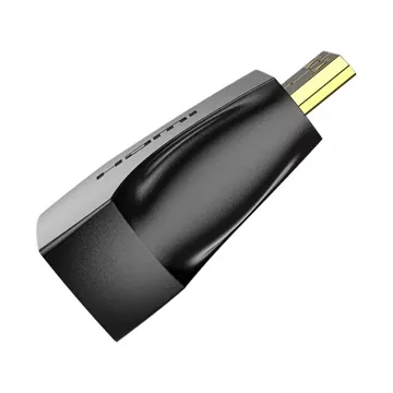 Mini-HDMI-Stecker auf HDMI-Buchse Vention AISB0 4K 30Hz-Adapter (Schwarz)