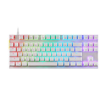 Motospeed K82 RGB mechanische Tastatur (weiß)