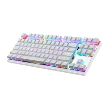 Motospeed K82 RGB mechanische Tastatur (weiß)