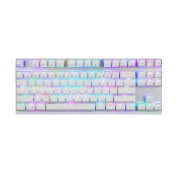 Motospeed K82 RGB mechanische Tastatur (weiß)