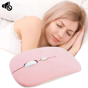 Mouse Alogy Mouse kabellose Computermaus für Tablet-Laptop Pink