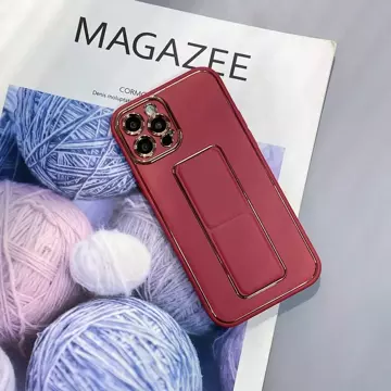 Neue Kickstand Case Hülle für iPhone 13 Pro mit Ständer rot