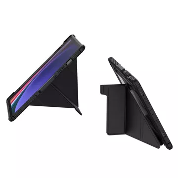 Nillkin Bumper Ledertasche Pro für Samsung Galaxy Tab S9 – Schwarz