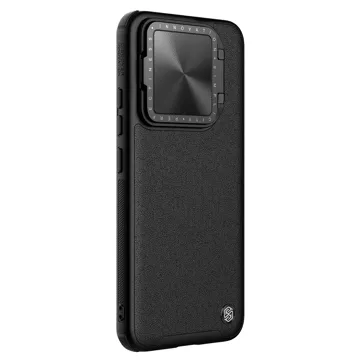 Nillkin CamShield Prop Leder-Magnethülle für Xiaomi 14 Pro – Schwarz