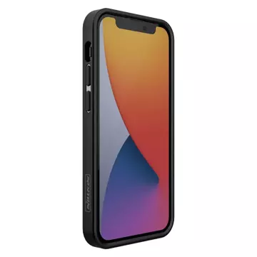 Nillkin Hülle Synthetic Fiber Carbon iPhone 13 mini schwarz