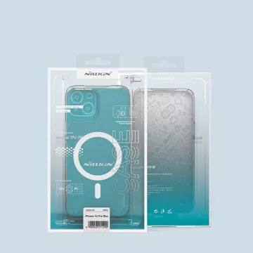 Nillkin Nature Pro Magnetische Panzerhülle mit MagSafe für iPhone 15 Pro – Weiß
