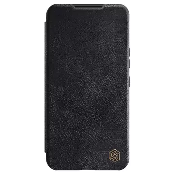 Nillkin Qin Leather Pro Case Case für Samsung Galaxy S22 Kameraschutz Holster Cover Flip Cover Schwarz