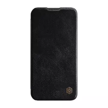 Nillkin Qin Leather Pro Schutzhülle für Samsung Galaxy S23 Schwarz