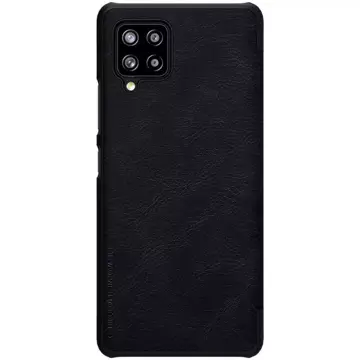 Nillkin Qin Lederholster für Samsung Galaxy A42 5G schwarz