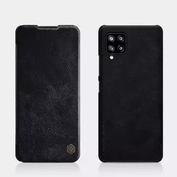 Nillkin Qin Lederholster für Samsung Galaxy A42 5G schwarz