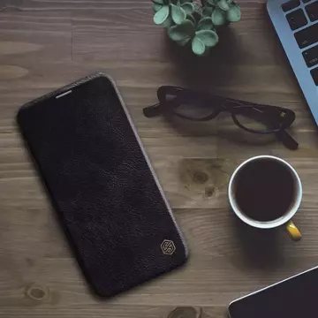 Nillkin Qin Lederholster für iPhone 12 mini schwarz