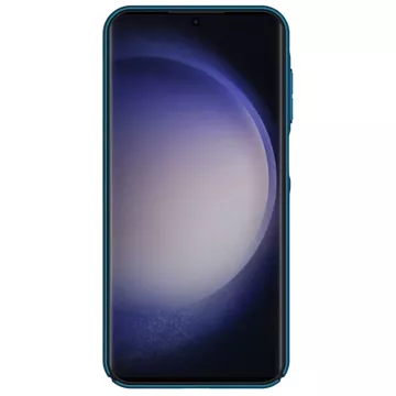 Nillkin Super Frosted Shield Hülle für Samsung Galaxy A15 5G Hardcover – Blau