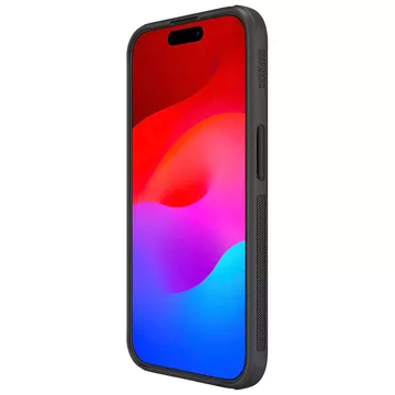 Nillkin Super Frosted Shield Pro verstärkte Hülle für iPhone 15 Pro – Schwarz