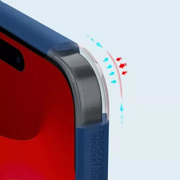 Nillkin Super Frosted Shield Pro verstärkte Hülle für iPhone 15 Pro – Schwarz