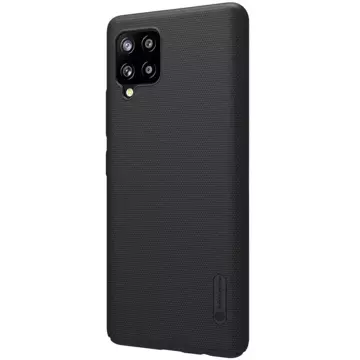 Nillkin Super Frosted Shield verstärkter Hüllenständer für Samsung Galaxy A42 5G schwarz