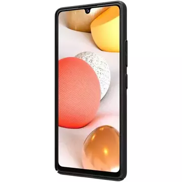 Nillkin Super Frosted Shield verstärkter Hüllenständer für Samsung Galaxy A42 5G schwarz