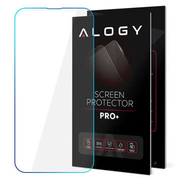 Panzerglas 9H Alogy Displayschutz für Apple iPhone 14 Plus / 14 Pro Max