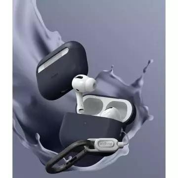 RINGKE SILIKON APPLE AIRPODS PRO 1/2 MITTERNACHTSBLAU