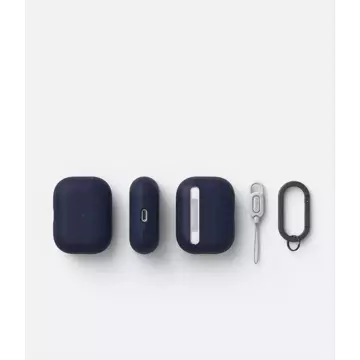 RINGKE SILIKON APPLE AIRPODS PRO 1/2 MITTERNACHTSBLAU