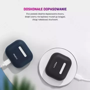 ROCK Case für AirPods 3 Kopfhörer Schwarz