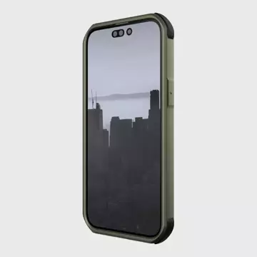 Raptic Fort Case iPhone 14 Pro mit gepanzerter MagSafe-Hülle grün