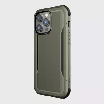 Raptic Fort Case iPhone 14 Pro mit gepanzerter MagSafe-Hülle grün
