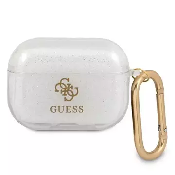 Ratet mal, GUAPUCG4GT AirPods Pro Cover Transparent Glitter Collection