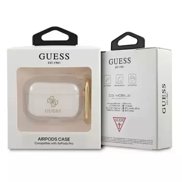 Ratet mal, GUAPUCG4GT AirPods Pro Cover Transparent Glitter Collection