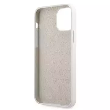 Ratet mal, GUHCP12SLSLMGWH iPhone 12 mini 5,4" biały/white Hardcase Metal Logo Script