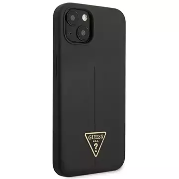 Ratet mal, GUHCP13MSLTGK iPhone 13 6,1" czarny/schwarz Hardcase Silikon Dreieck