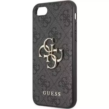 Ratet mal, Handyhülle für iPhone 7/8/SE 2020 / SE 2022 grau/grau Hardcase 4G Big Metal Logo