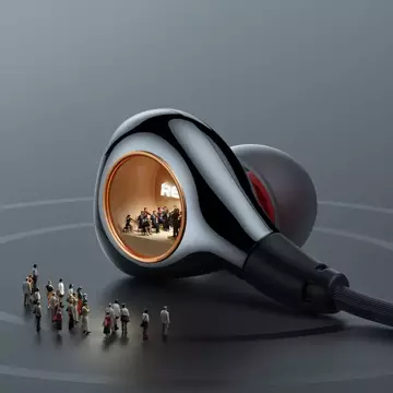 Remax kabelgebundener In-Ear-Kopfhörer aus Metall mit 1,2 m Lightning-Lautstärke-Fernbedienung silber (RM-655is)