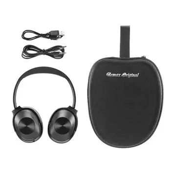 Remax kabelloser Bluetooth 5.0 Kopfhörer ANC (Active Noise Cancelling) EDR mit Mikrofon weiß (RB-600HB)