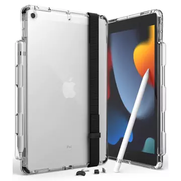 Ringke Fusion Case Cover mit Gelrahmen für iPad 10.2 '' 2021/2020/2019 schwarz (FPS586R55)