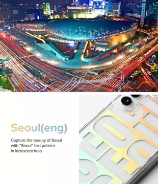 Ringke Fusion Design Armoured Case Cover mit Gelrahmen für Samsung Galaxy S22 (S22 Plus) transparent (Seoul) (F593R89)