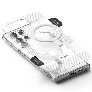 Ringke Magnetplatte für iPhone MagSafe und Ringadapter Weiß