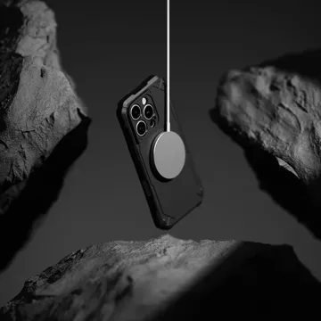 Ringke Rugged Gear Magnetic Magsafe Hülle für iPhone 16 Pro Schwarz