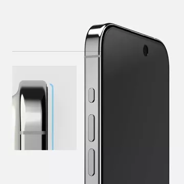 Ringke TG gehärtetes Glas für iPhone 15 Pro Max Privacy