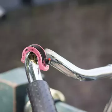 Rockbros 34210028005 Q-förmige Fahrradklingel – Pink