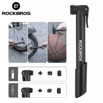 Rockbros 42520001001 Fahrradpumpe – Schwarz