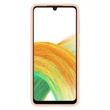 Samsung Hülle EF-OA336TP für Samsung Galaxy A33 5G A336 Pfirsich/Peach Card Slot Cover